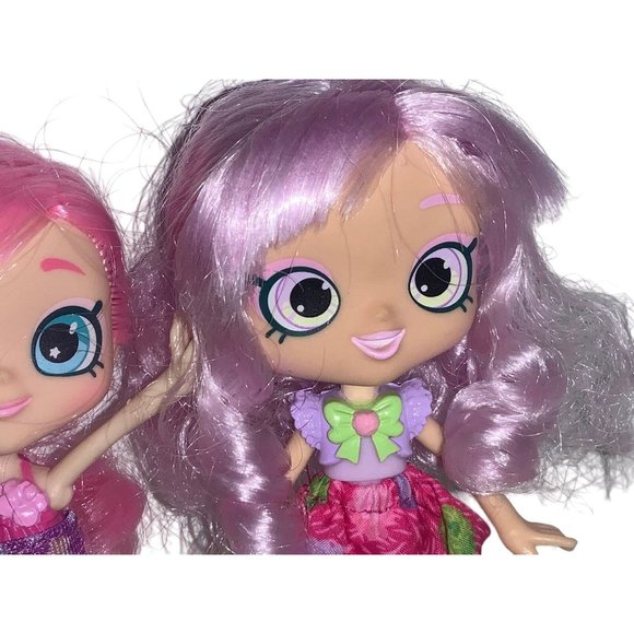 Two 5 inch PVC Moose Dolls shopkins shoppies - Picture 4 of 7